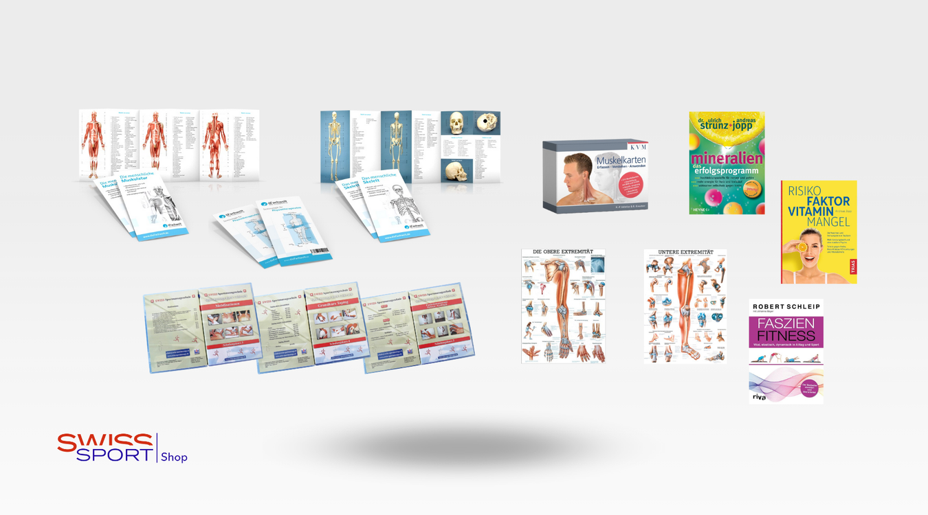 Lehrmittel und Medizinische Fachbücher und Anatomie Tafeln