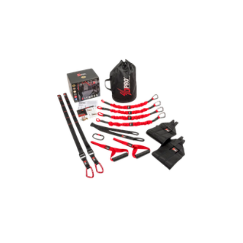 4D PRO Schlingentraining Set schwarz/rot