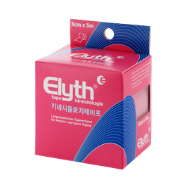 ELYTH Kinesio Tape – 1 Rolle 7.5cm x 5m Pink