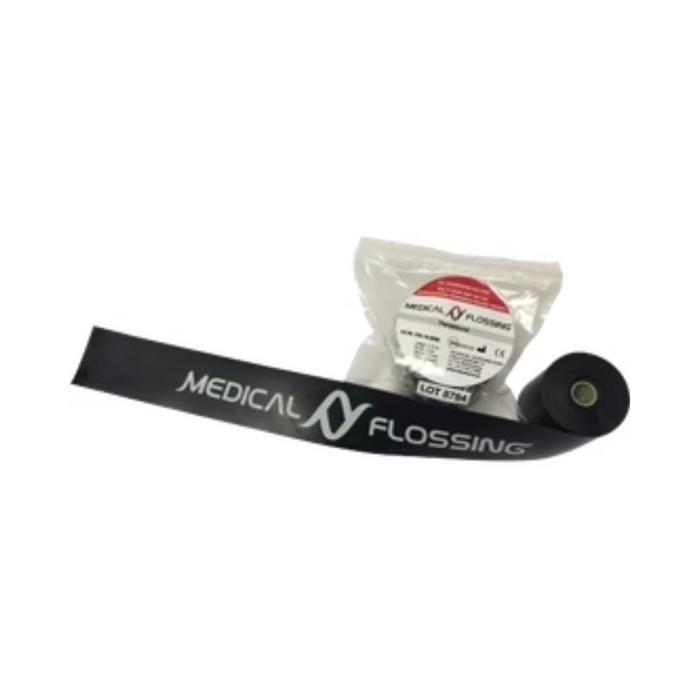 Medical Flossing – 8.5m x 5cm x 1.3mm Schwarz
