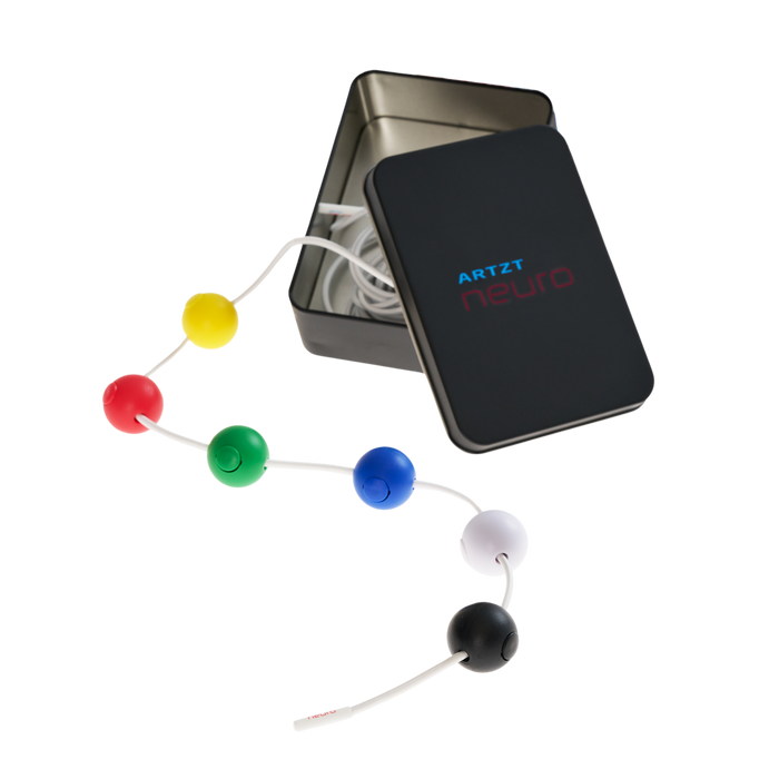 ARZT neuro Brock Schnur Flex inkl. Aufbewahrungsbox aus Metall