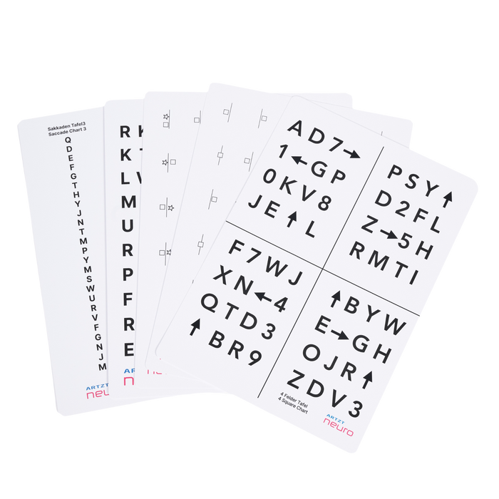 ARTZT neuro Sehtafeln Set