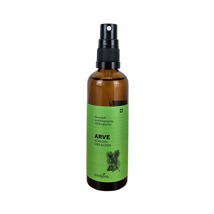 Arven Spray – Entspannender Bio Raumduft aus der Schweiz