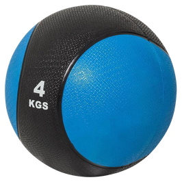 Medizinball Blau 4 kg – Robuster und Hygienischer Trainingspartner